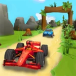 thumb car race android application logo